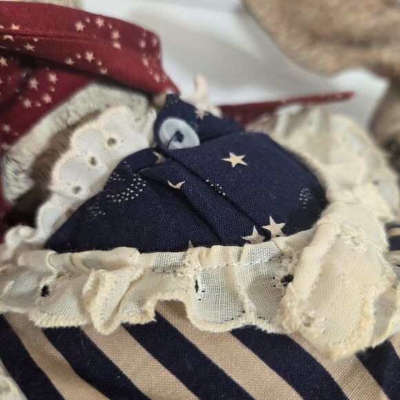 EFY Especially For You Rabbit Couple 22" Dressed Fabric Body Sam & Samantha Vtg - Picture 6 of 8